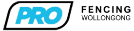 pro fencing wollongong logo
