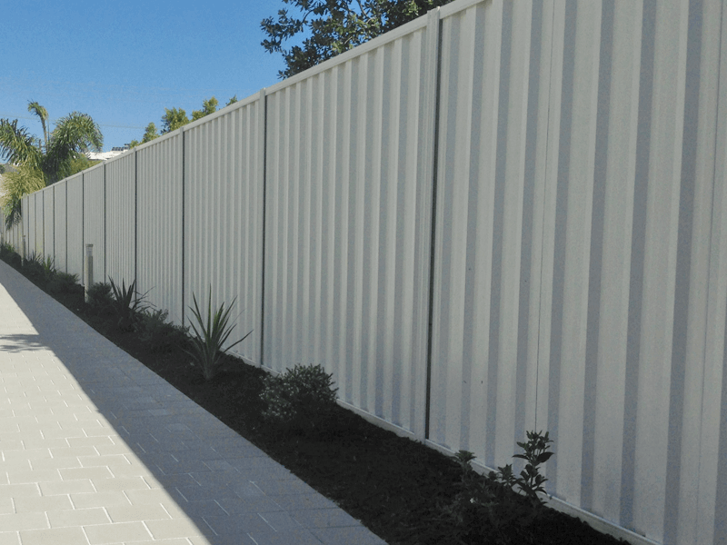Colorbond fence