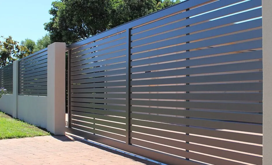 Aluminium Slat Fencing